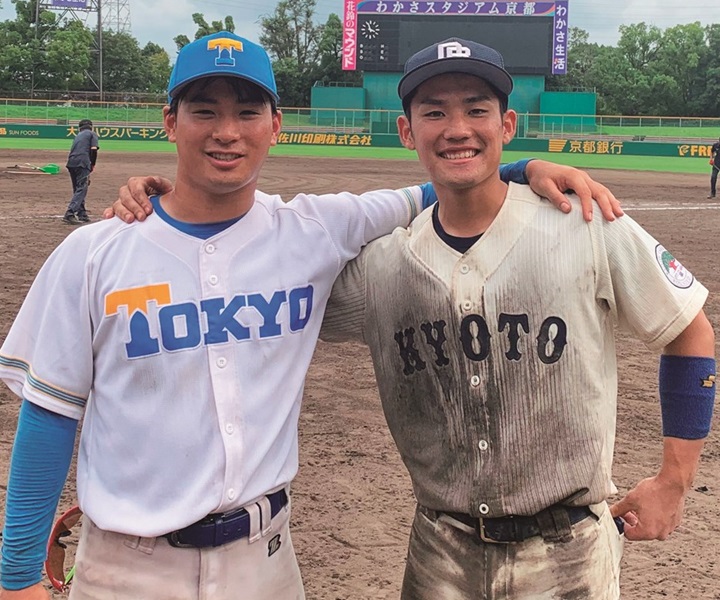 阿久津怜生(東大・外野手)×愛澤祐亮(京大・捕手) 宇都宮高[栃木]同級生対談　東西最高学府からの挑戦