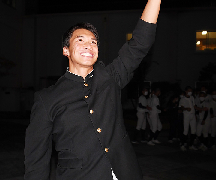 【西武2位】古川雄大(佐伯鶴城高/外野手) 『柳田悠岐二世』の異名を持つトップアスリート級の好素材「ライバルは巨人から指名された浅野翔吾です」