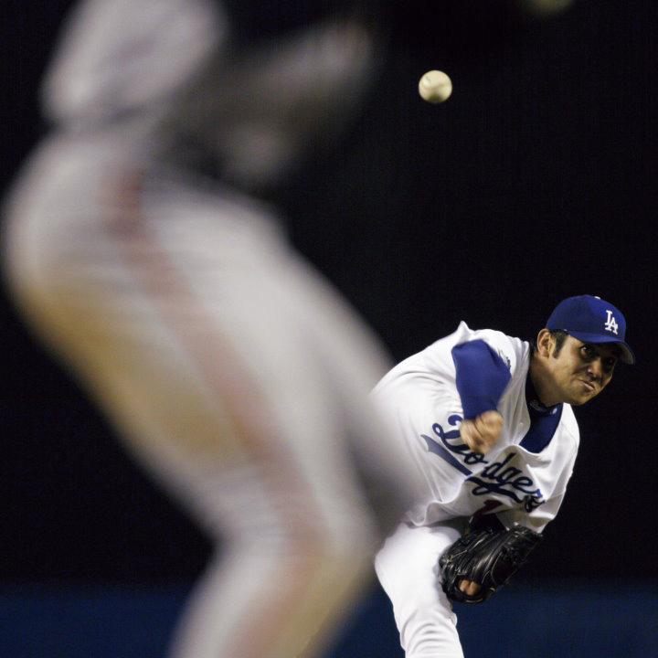 野茂英雄投手 DODGERS - ベースボールヒーローズ