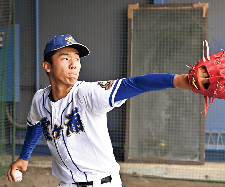 木村優人(霞ヶ浦高)150キロ右腕の未知なる可能性「気持ちで引いたら負けなので、相手に向かっていく」 | 野球コラム - 週刊ベースボールONLINE