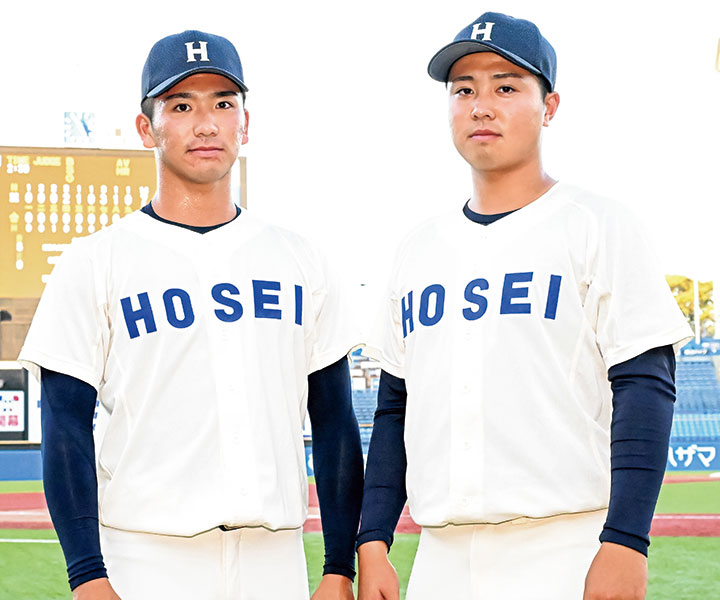 篠木健太郎(法大・投手)&吉鶴翔瑛(法大・投手)　左右のエースで誓うV奪還