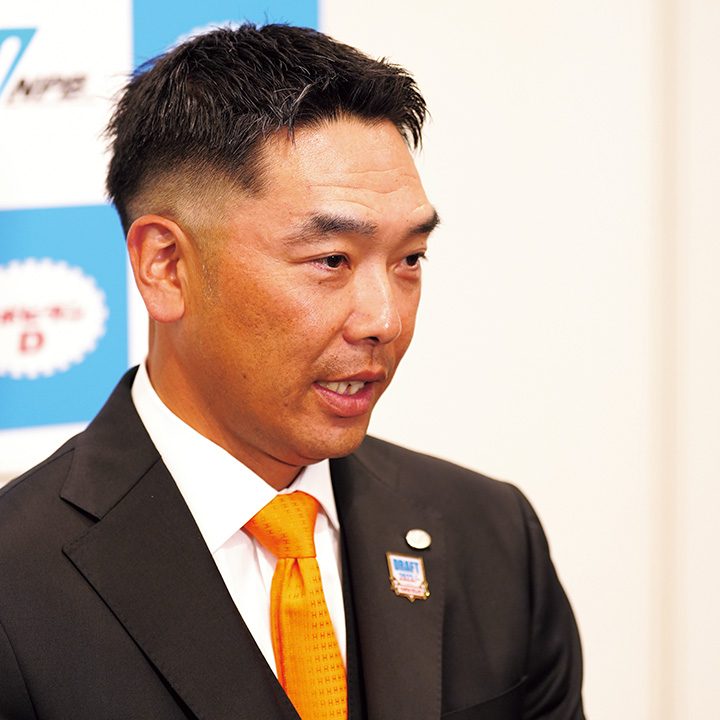 巨人1位】西舘勇陽(中大/投手) 阿部新監督に誓う活躍 クイック投法で