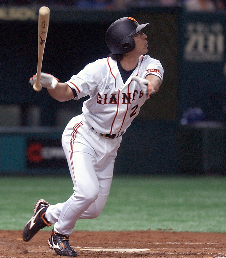 北海道日本ハムファイターズ　小笠原道大選手ユニフォーム　移転元年モデル