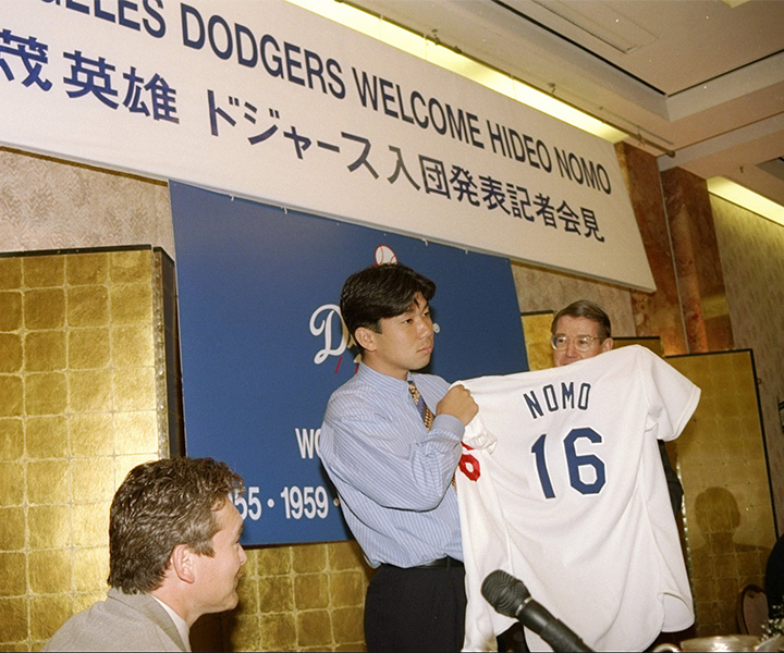 公式半額 ドジャース大谷翔平野茂英雄山本由伸メジャーピアザイチロー