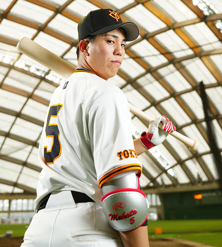新背番号インタビュー＞巨人・門脇誠 1ケタ番号の重み「1ケタ番号を