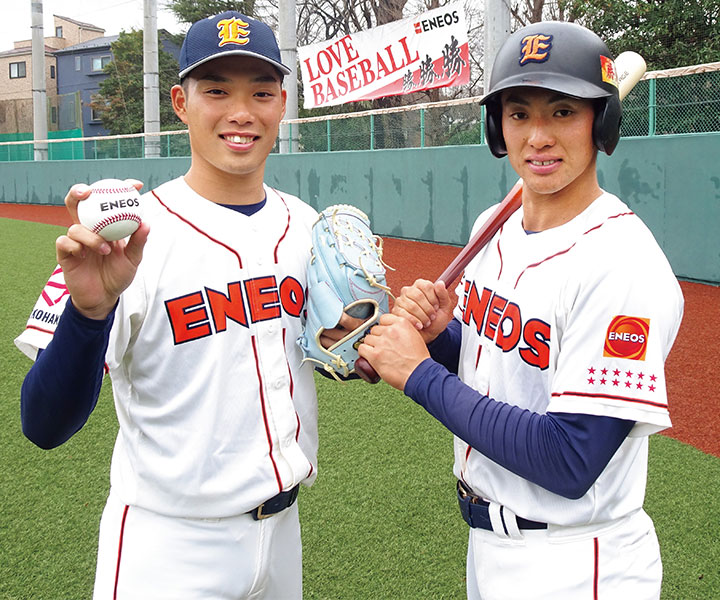 ENEOS・東山玲士(投手)&山田陸人(内野手)　名門をけん引する投打の軸