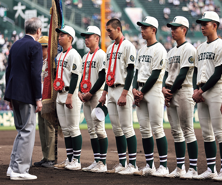 報徳学園野球部 佳かっ ベースボールTシャツ