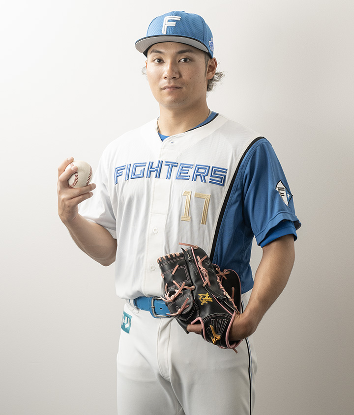 日本ハムファイターズ 伊藤大海 等身大タペストリー