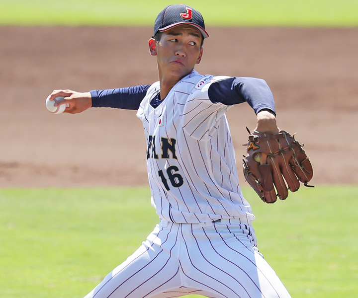 報徳学園高・今朝丸裕喜(投手)　『160キロ&200勝』を見据える151キロ右腕「プロの世界で長く活躍したい」