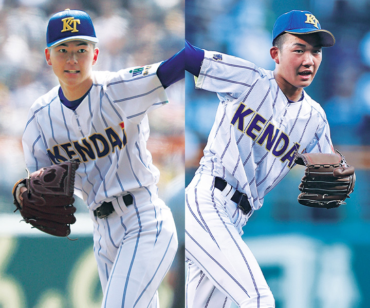 健大高崎高・石垣元気(投手)&佐藤龍月(投手)　超高校級、左右のBIG2