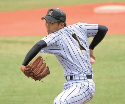 東海大市原望洋高・島孝明 最速153キロの上位指名候補