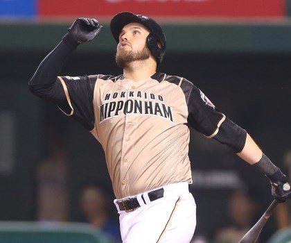 2016年パ・リーグ本塁打王 日本ハム・レアード　史上初！すべて六番以下の打順のHRで決めた本塁打王