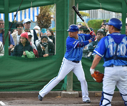 DeNA・キャンプ取材現場から「ハマの四番 筒香嘉智、WBCへ向け着々」