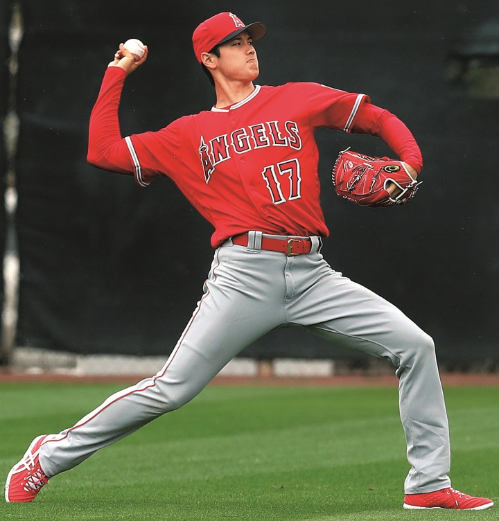 エンゼルスジャージ（中がボア素材） 大谷 （MLB応援企画ベース