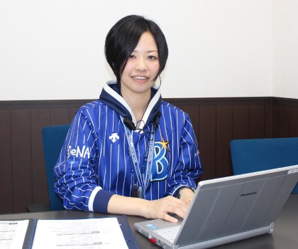 DeNA球団職員・近藤なつき　野球界を支える舞台裏の仕事人