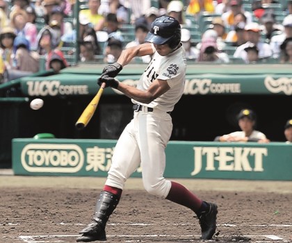 大阪桐蔭高・藤原恭大　最短距離から振り下ろしV字の軌道がパンチ力生む／甲子園HEROの技術