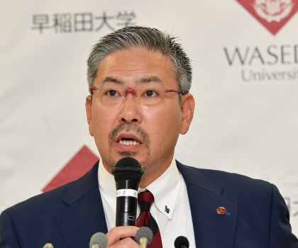 NEWS＆ニュース　「母校に恩返し」19年より早大野球部に小宮山悟新監督