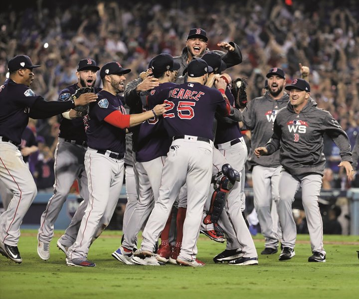 2018年ワールド・シリーズ レッドソックスがドジャースに圧勝。5年ぶり