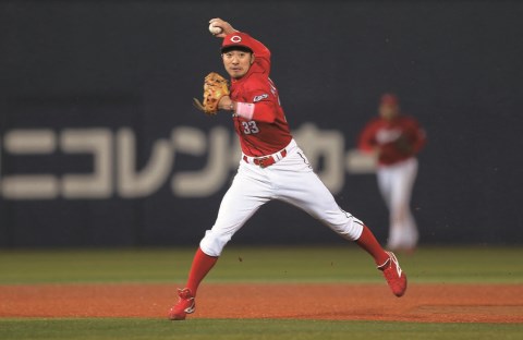 ベースボールヒーローズ　2014 SR 菊池涼介　BGS9点 広島 菊池涼介 | 野球コラム - 週刊ベースボールONLINE