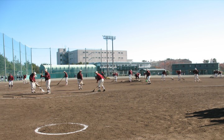 山下斐紹 楽天 の母校 習志野高 千葉 市の威信を懸けた充実施設 名門校のグラウンド 野球コラム 週刊ベースボールonline