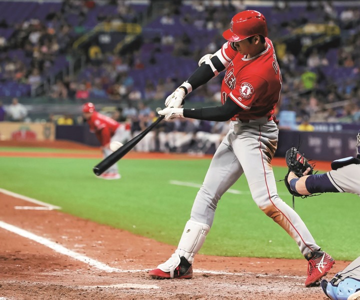 エンゼルス・大谷翔平 日本人メジャー初のサイクルヒット達成!! | 野球 