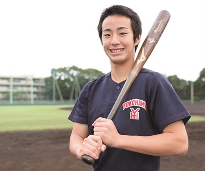 度会隆輝(横浜高・内野手) 白球を追う家族全員の夢 「将来的な目標は、プロ野球史上初の打率.400です」