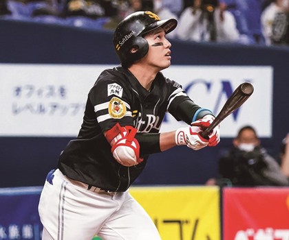 ソフトバンク・栗原陵矢インタビュー　経験がつくる新しい自分 「勝たないといけない。勝つことが最優先」