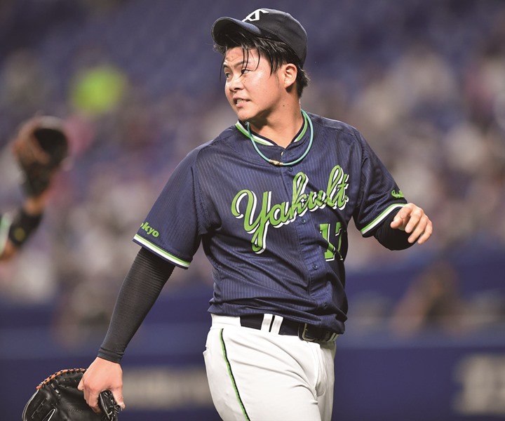 スワローズ 清水昇17 ユニフォーム最優秀中継ぎ投手記念 スワローズ 清水昇17 ユニフォーム最優秀中継ぎ投手記念 - メルカリ
