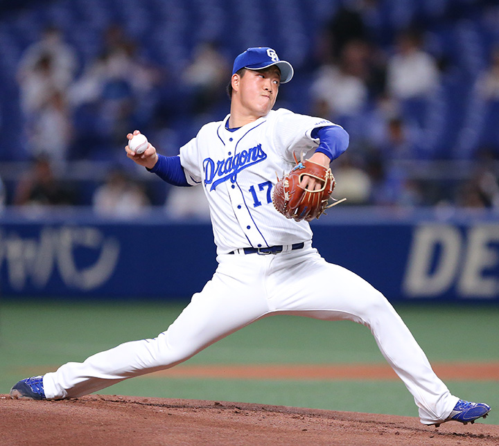 中日 柳裕也 自己最多147球で完封 News ニュース 8月16日 8月22日 野球コラム 週刊ベースボールonline