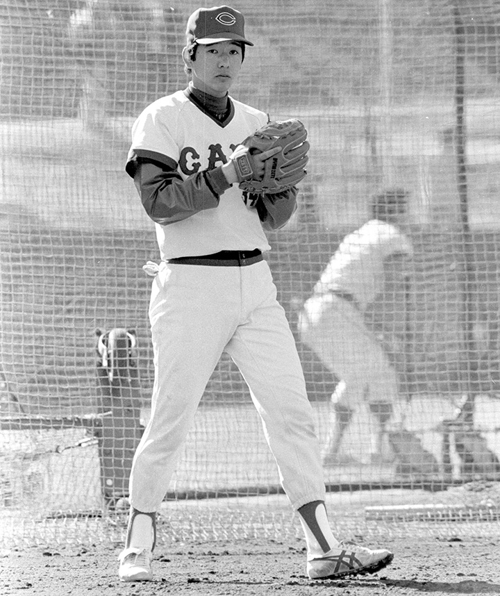 球心 津田一男著 1981年初版発行 中国新聞中国会 広島東洋カープ