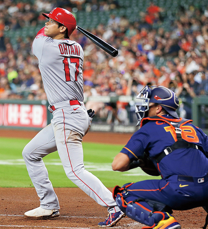 エンゼルス・大谷翔平 MLB最古球場で躍動大谷翔平、今季初勝利は