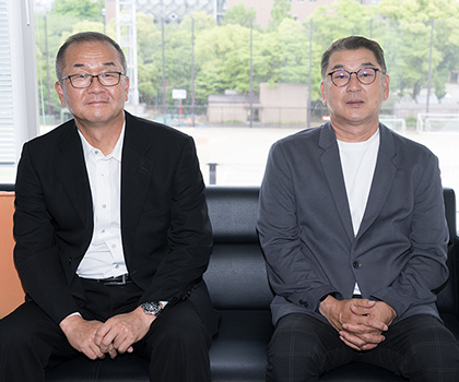 香坂英典×岡崎郁　元G戦士 welcome対談