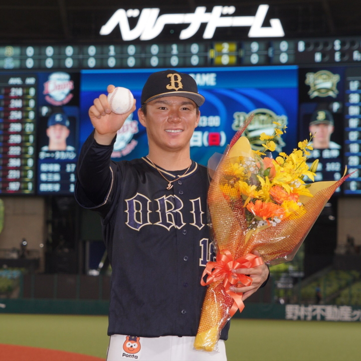 今季4人目の“ノーノー” オリックス・山本由伸 自身初の