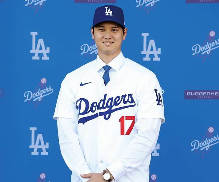 ドジャース・大谷翔平　ドジャース入団会見「優勝を目指し、欠かせない存在になりたい」