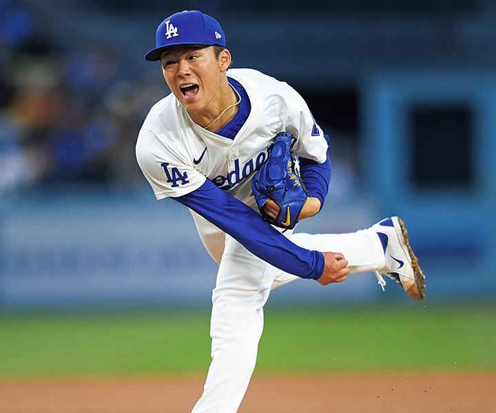 ドジャース・山本由伸が地元LAで先発デビュー　5回無失点　雨中断の後も快投「本当にいいピッチングできるときの自分の気持ちを再確認して、落ち着いていきました」