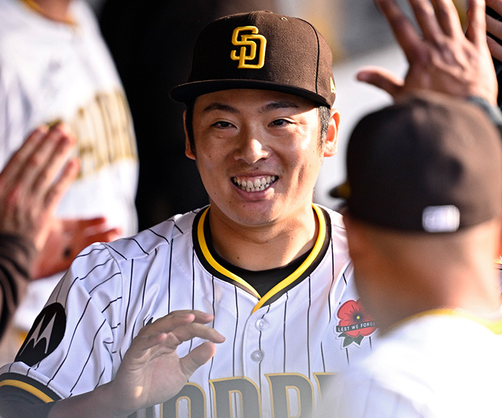 パドレス・松井裕樹　あこがれのメジャーを楽しみながら必死に投げる「とにかく必死なので、どう投げたのかあまり覚えていませんね」
