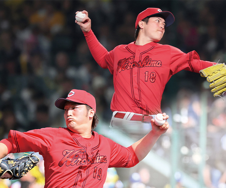 広島・森下暢仁と床田寛樹が通算50勝　投打かみ合い首位堅持