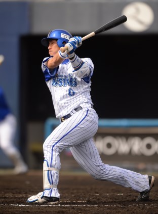 元横浜・阪神 山崎 憲晴リストバンド 横浜DeNAベイスターズ 山崎憲晴