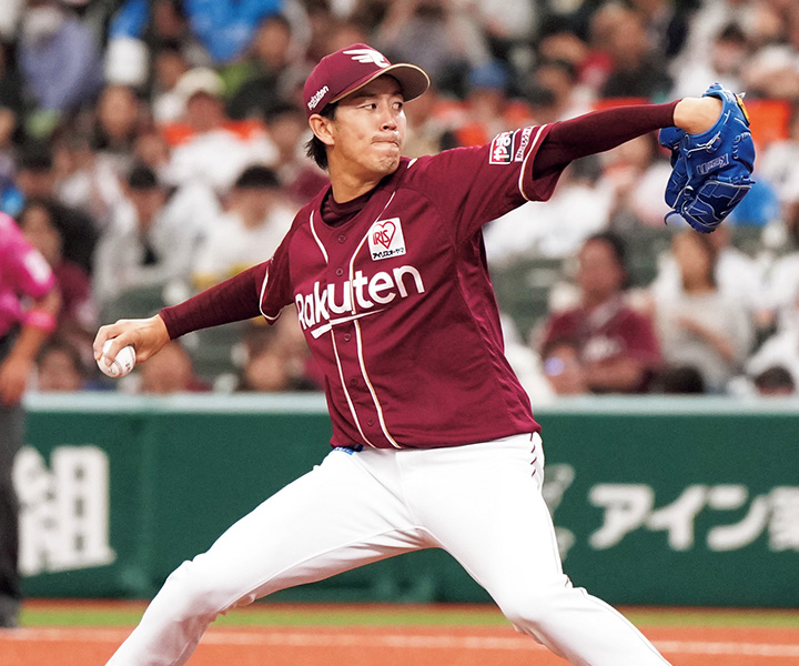 【連続写真】楽天・岸孝之「すべての連続写真がお手本になる、無駄がなく理想的な投球フォーム」