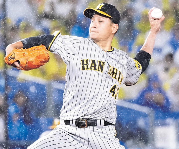 【連続写真】阪神・大竹耕太郎「準備も早く、一定の型を崩さない　安定感抜群のコントロール投手」
