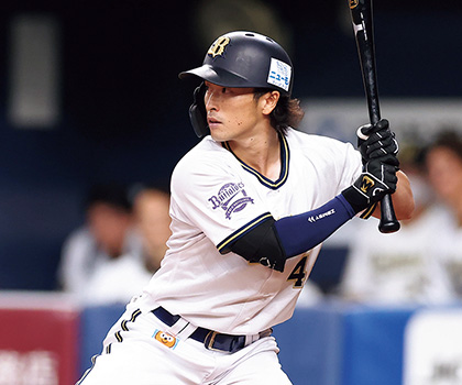 【連続写真】オリックス・福田周平「ポイントを近くしようという意識の表れ　前に出されないという強い意志を感じるフォームです」