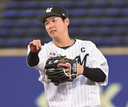 ロッテ・中村奨吾 ゼットのグラブ “使い続ける”を念頭にすべての