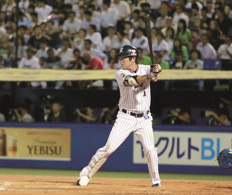 Professional Edge 木製バット 川端慎吾実使用 プロ野球 東京ヤクルトスワローズ川端慎吾選手 実使用 木製