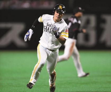 ソフトバンク・上林誠知　ビモロのスパイク あこがれに一歩近づく革命を起こす新“走”備