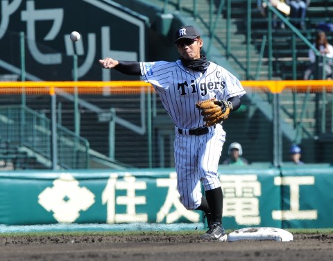 阪神 鳥谷敬内野手・体と言葉でチームを引っ張る