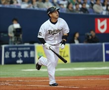 中島宏之選手　靴べらバット 中島裕之 バット