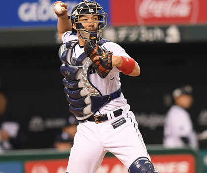 炭谷銀仁朗　バット　サイン入り プロ野球チップスカード 炭谷銀仁朗選手 サイン2種まとめセット