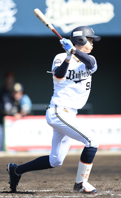 オリックス・佐野皓大 野手転向でつかんだチャンス／レギュラー争い  