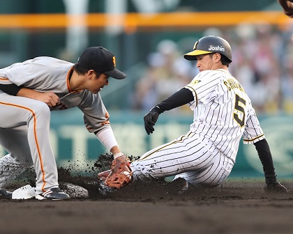 阪神・近本光司　ルーキーで盗塁王を狙う／足で魅せる