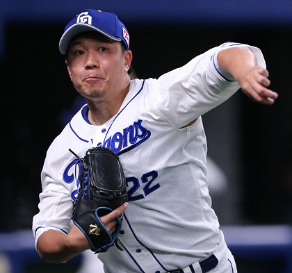 中日・大野雄大投手　気迫の4戦連続完投勝利／エースたちの現状
